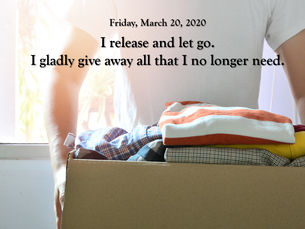 Affirmation for Friday, March 20, 2020