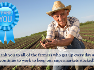 Thank you to all of the farmers!