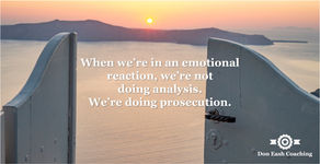 Open gates overlooking a sunset ocean vista representing curiosity as the antidote to emotional prosecution