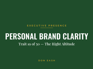 Personal Brand Clarity: What Are You Known For?