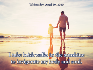 Affirmation for Wednesday, April 29, 2020