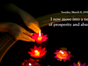 Affirmation for Sunday, March 8, 2020