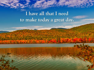 Affirmation for Thursday, October 15, 2020
