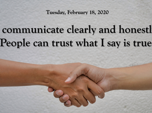Affirmation for Tuesday, February 18, 2020