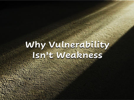 Light streaming through darkness representing vulnerability as strength not weakness