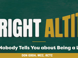 “Gently and Persistently” — What One Client Said About The Right Altitude