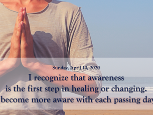 Affirmation for Sunday, April 19, 2020