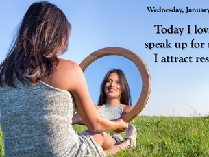 Affirmation for Wednesday, January 22, 2020