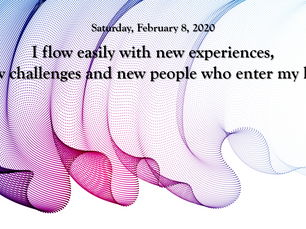 Affirmation for Saturday, February 8, 2020