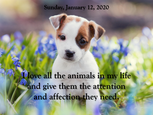 Affirmation for Sunday, January 12, 2020