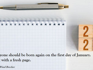 Thought for Wednesday, January 1, 2020