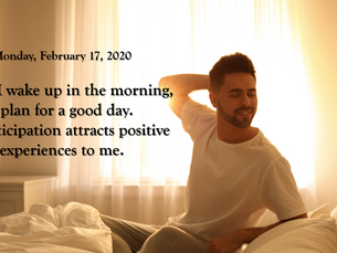 Affirmation for Monday, February 16, 2020