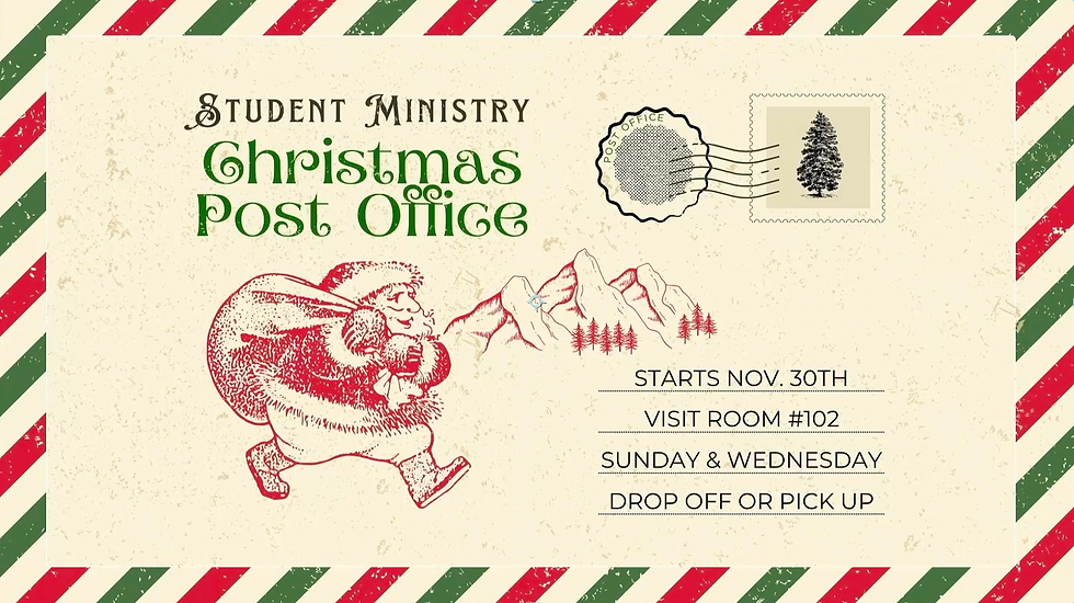 Christmas post Office