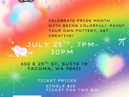 Show your colors @ Pride & Paint!