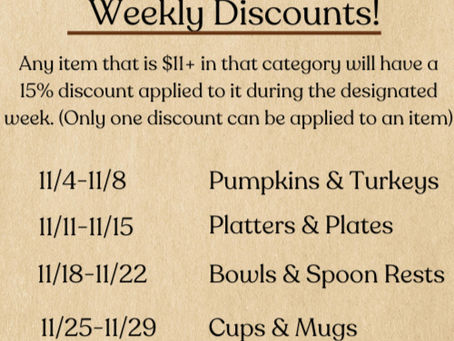 November Updates!