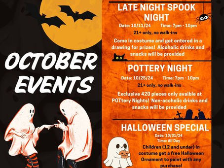 Upcoming October Events