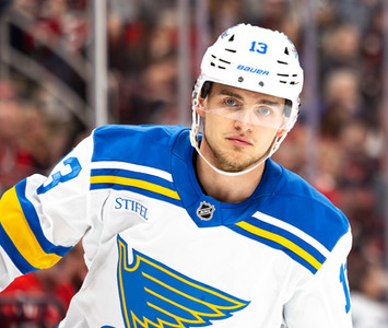 St.Louis Blues vs Carolina Hurricanes, photographed by Christina Winnegar