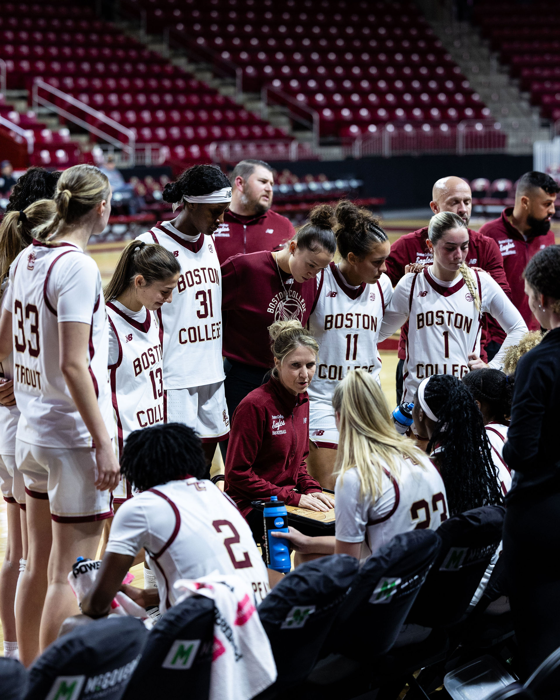 BOSTON COLLEGE VS RIDER UNIVERSITY | OLIVIA KING