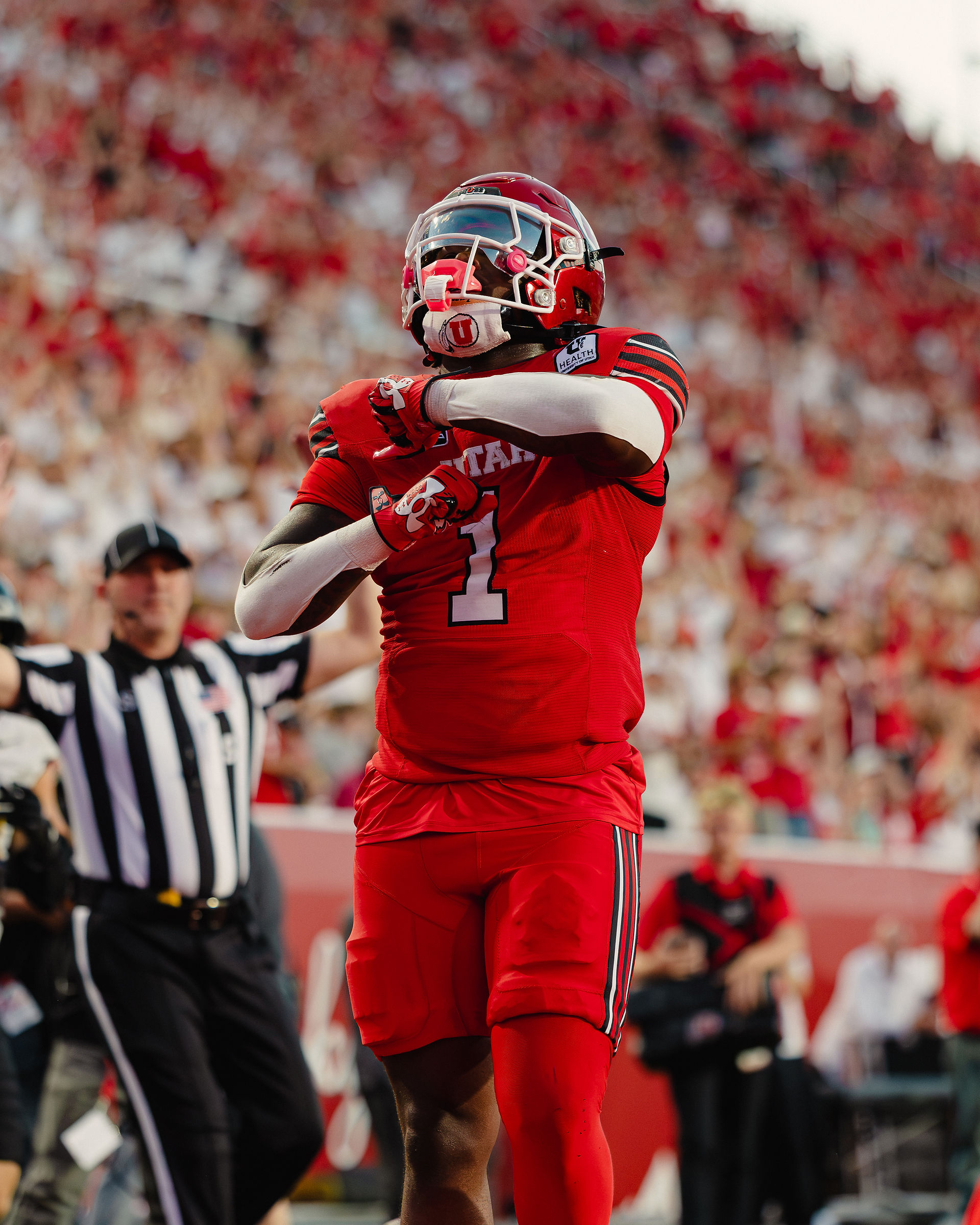Utah Utes vs Idaho Vandals by Lauren Henwood 