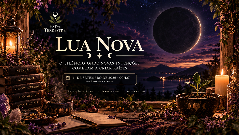 Lua Nova: o silêncio onde novas intenções começam a criar raízes