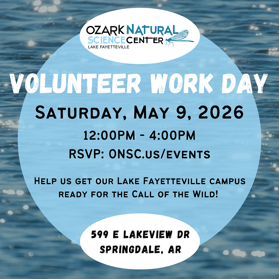 Lake Fayetteville Volunteer Work Day: Call of the Wild Prep
