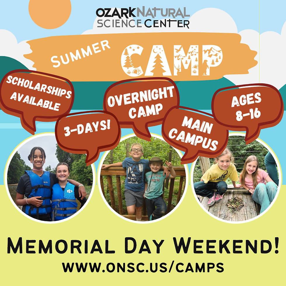 Memorial Day Weekend Overnight Camp