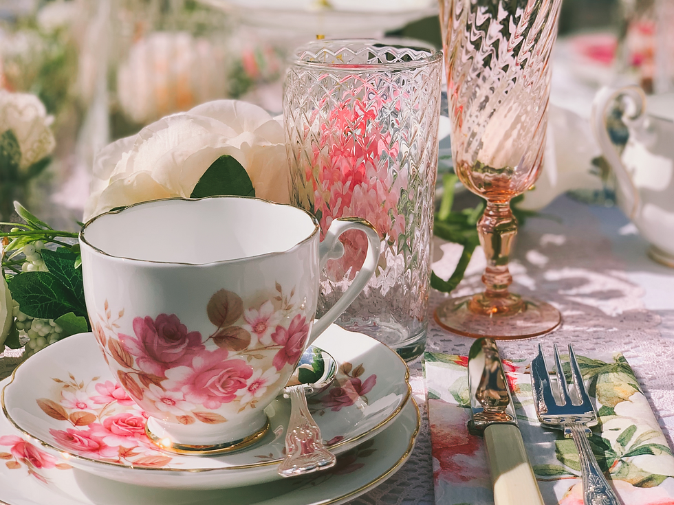 Thumbnail: Afternoon Tea Crockery Hire
