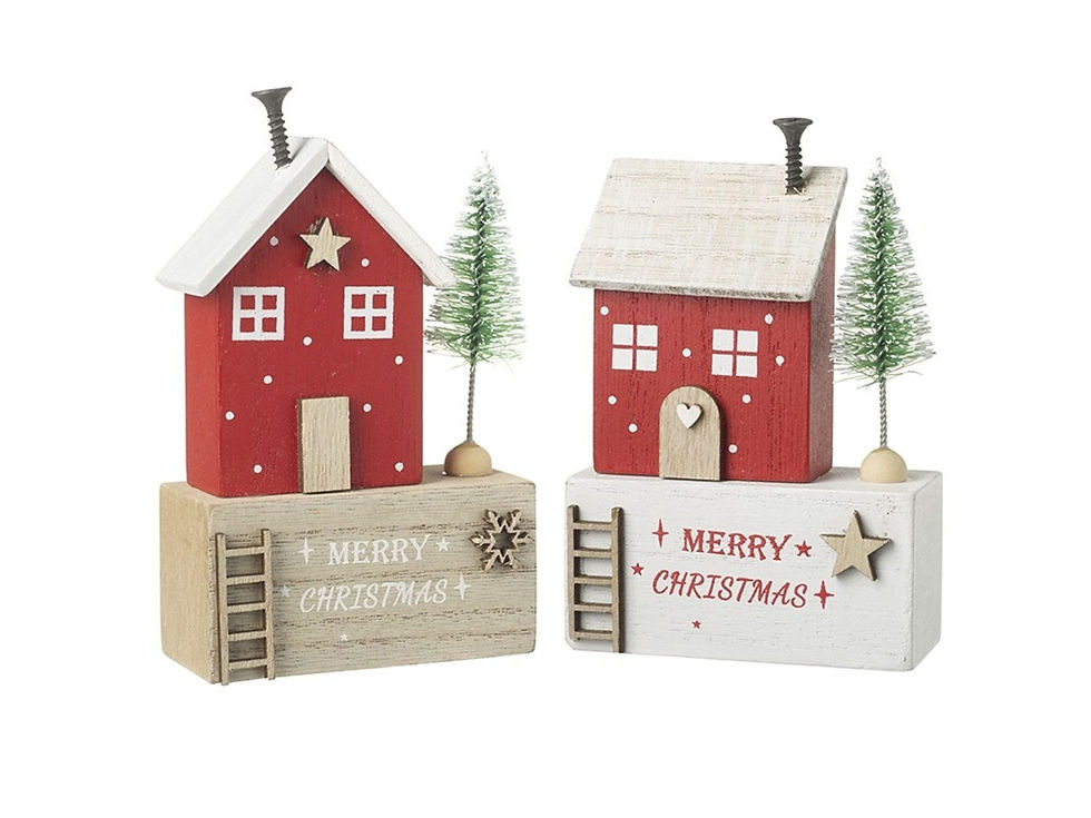 Merry Christmas Wooden House