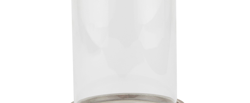 Siena Brown Large Hurricane Lantern