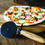 Thumbnail: Pizza Cutter and Round Serving Board Set