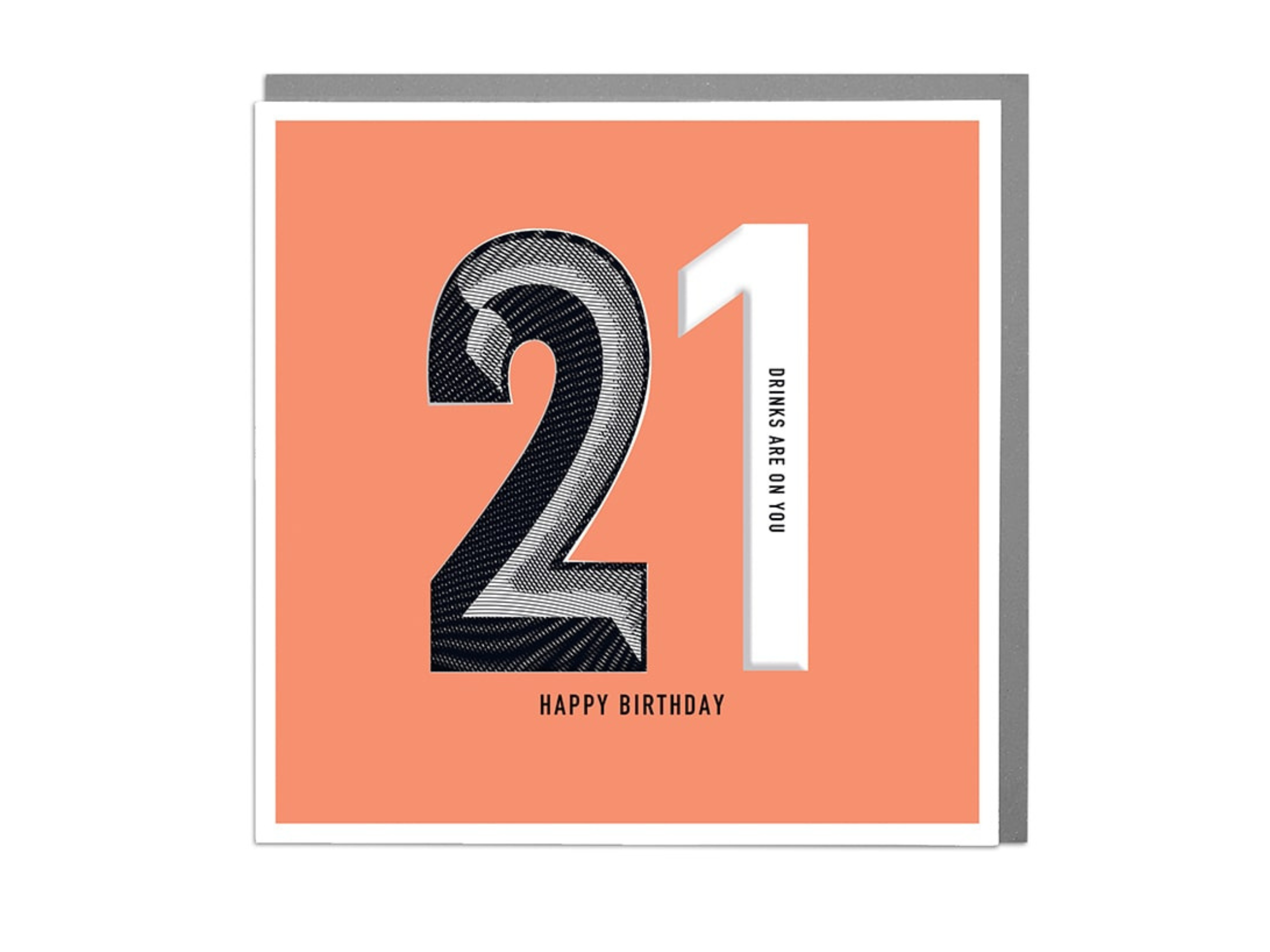 21st Birthday Card