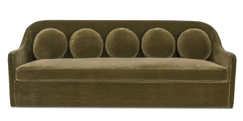 Thumbnail: Rowan Faux Mohair Sofa