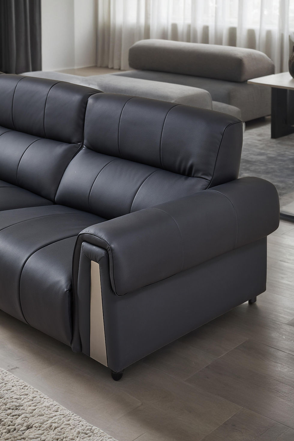 Thumbnail: Obsidian Enigma Electric Recliner Sofa