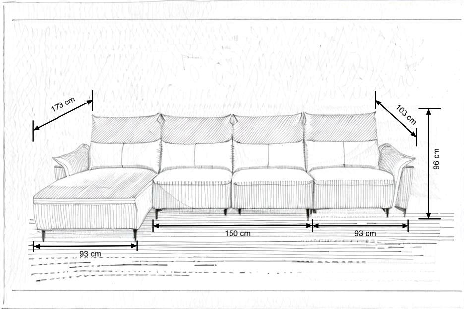 Thumbnail: Nouveau Electric Recliner Sofa