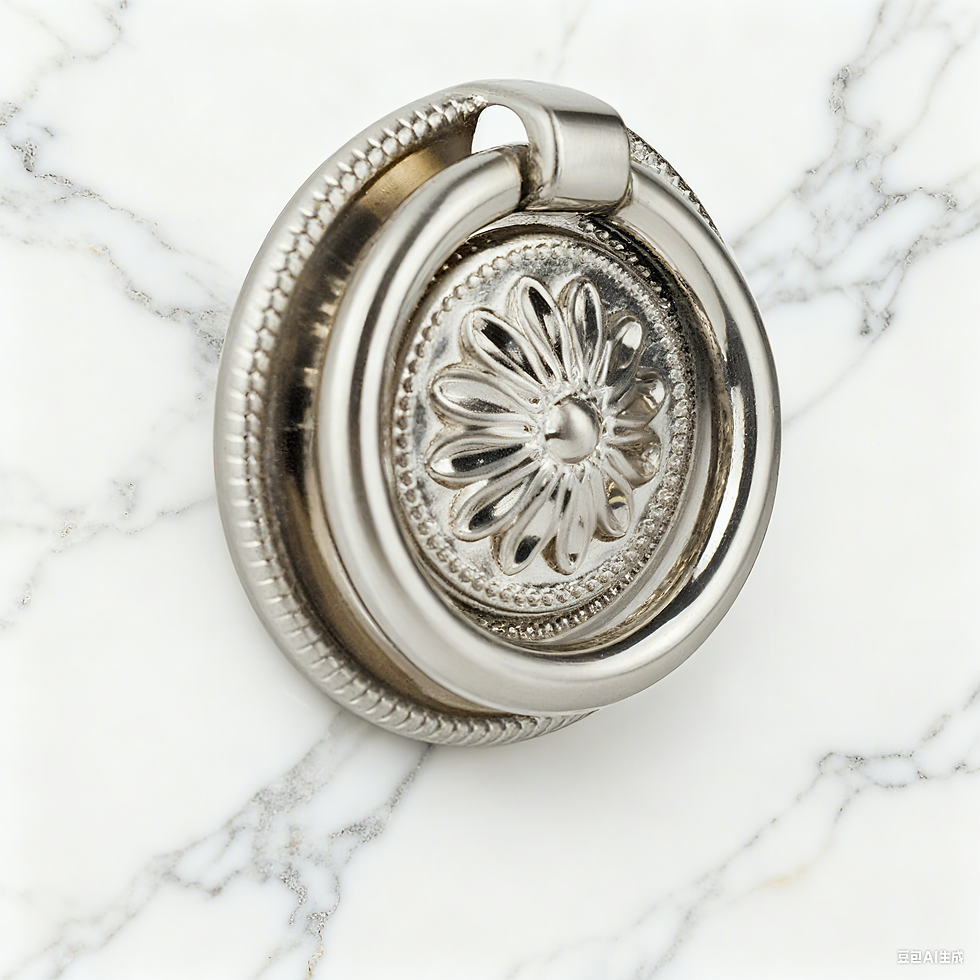 Thumbnail: Aster Ring Pull Cabinet Knob 5.4cm