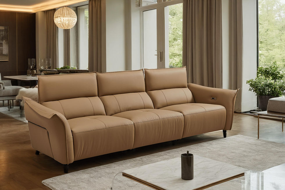 Tawny Twilight Electric Recliner Sofa