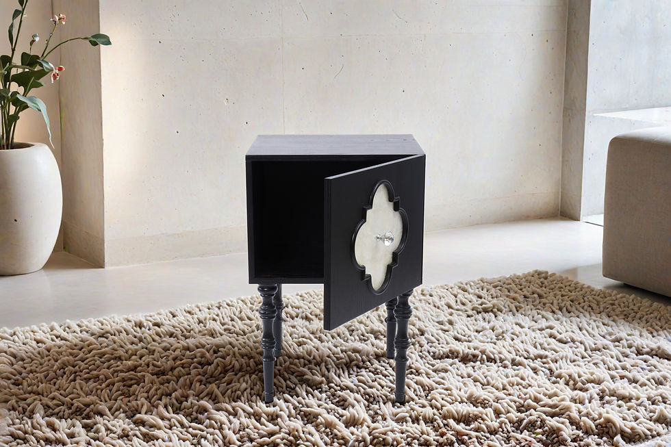 Thumbnail: Lumina Quatrefoil Side Table