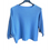 Miniatura: Suéter azul claro con flecos, TOPIXMODA