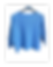 Suéter azul claro con flecos, TOPIXMODA