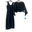 Miniatura: Vestido y top negros, conjunto elegante TOPIXMODA