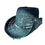 Miniatura: Sombrero vaquero negro tejido, accesorio de moda