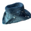 Miniatura: Sombrero tejido azul oscuro, diseño elegante