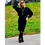 Miniatura: Mujer elegante, conjunto negro, TOPIXMODA