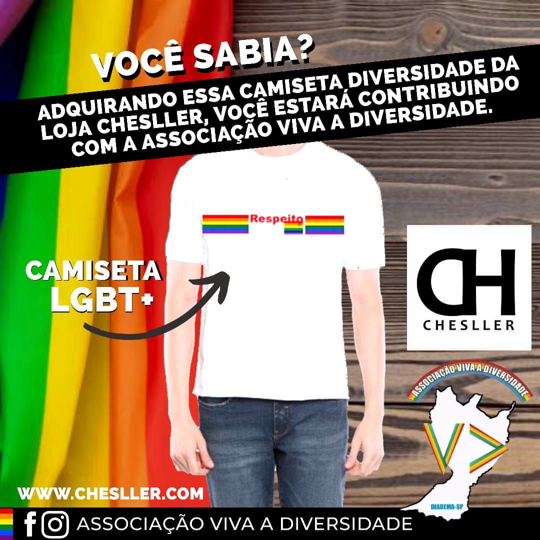 Camiseta Pride Respeito