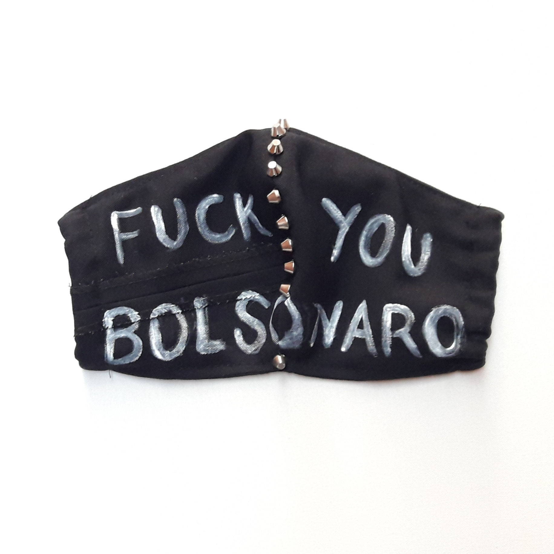 Máscara Fuck You Bolsonaro