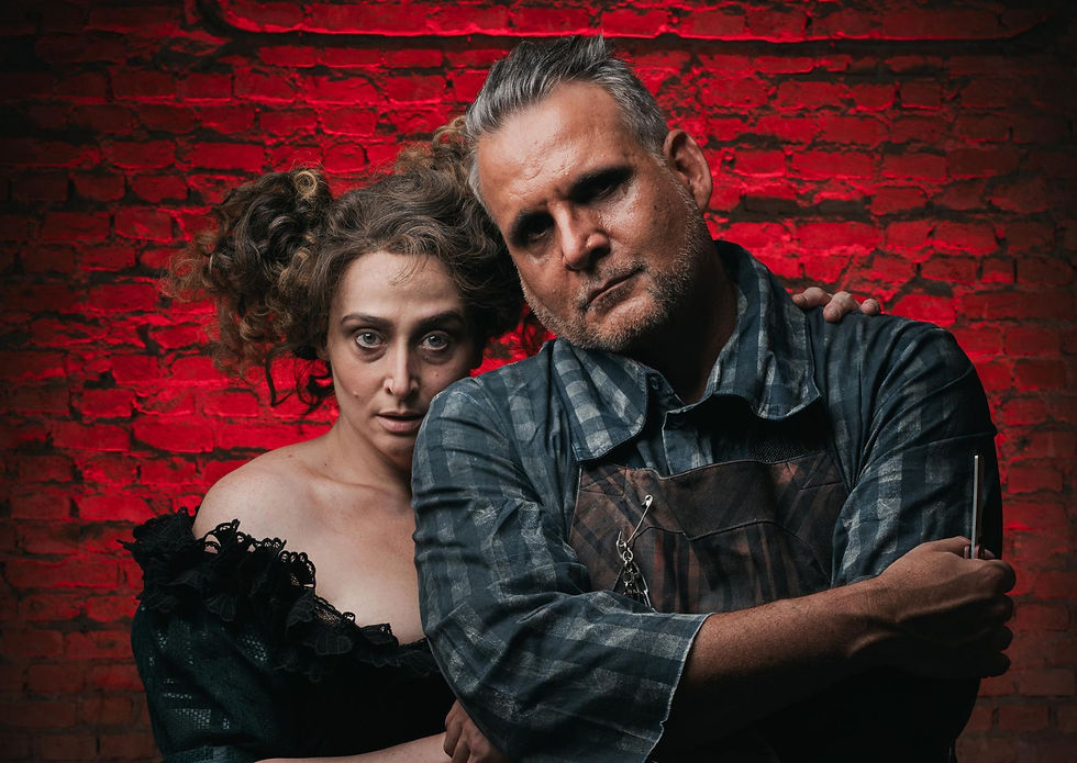 Sweeney Todd Retorna ao Teatro Santander com Saulo Vasconcelos e Andrezza Massei