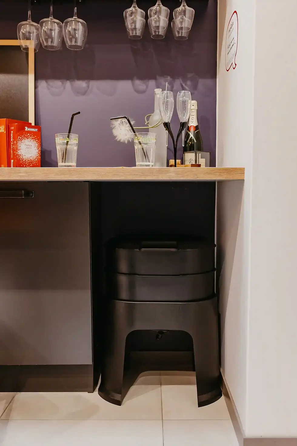 Miniature : Le lombricomposteur qui s'intègre facilement sous un meuble de cuisine