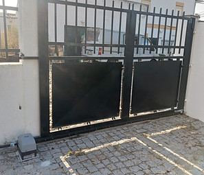 reparação motor portão batente duas folhas