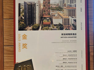 Artyzen Singapore wins Gold at Credaward!