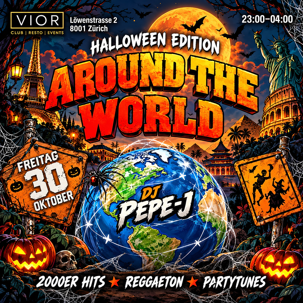 AROUND THE WORLD - HALLOWEEN EDITION